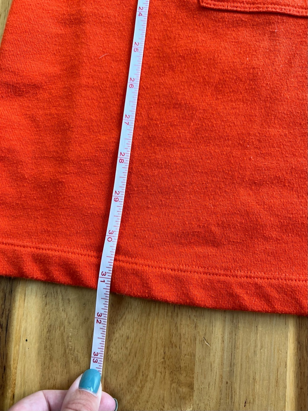 DKNY Sport Hooded Sweatshirt Dress Orange Short Sleeve XL - Picture 6 of 7